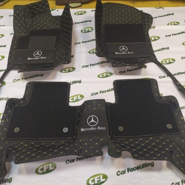 3d коврики Car FaceLifting для Mercedes-Benz GLE Coupe (черные)