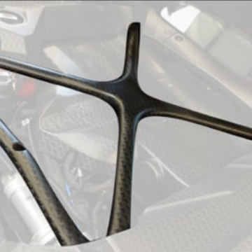 Карбоновая Х-рама двигателя Mansory Style 2 для Lamborghini Aventador
