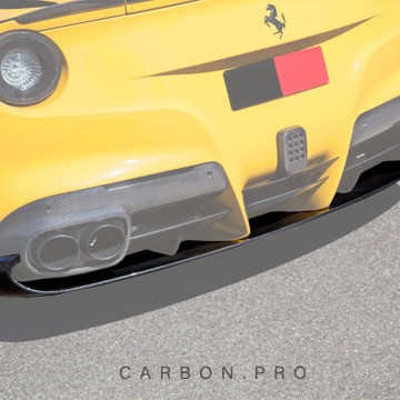Карбоновая нижняя часть диффузора Novitec Style для Ferrari F12 Berlinetta