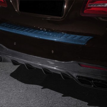 Карбоновая панель заднего бампера для Mercedes-Benz GLS-class