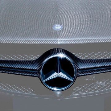 Карбоновая решетка радиатора 63 AMG Style для Mercedes-Benz GLE Coupe C292
