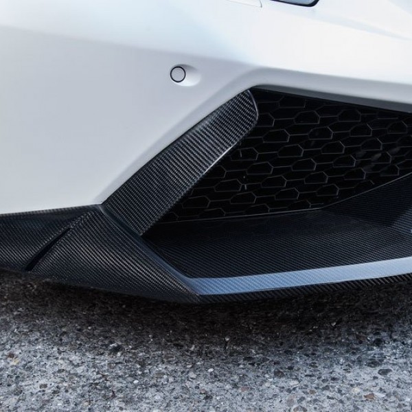 Карбоновые боковые части переднего спойлера Novitec Style для Lamborghini Huracan