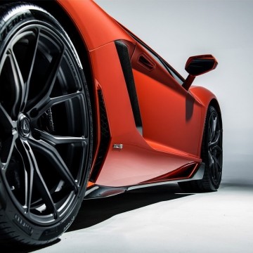 Карбоновые боковые лезвия Vorsteiner Style для Lamborghini Aventador