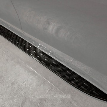Карбоновые накладки на пороги 63 AMG Style для Mercedes-Benz GL-class X166