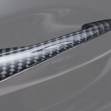 Карбоновые накладки на ручки дверей верхние для Mercedes-Benz A-class W176