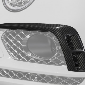 Карбоновые накладки на воздухозаборники переднего бампера для Bentley Bentayga Копия
