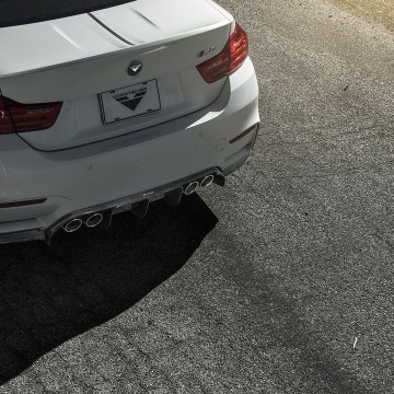 Карбоновые насадки на глушители Vorsteiner Style для BMW M3
