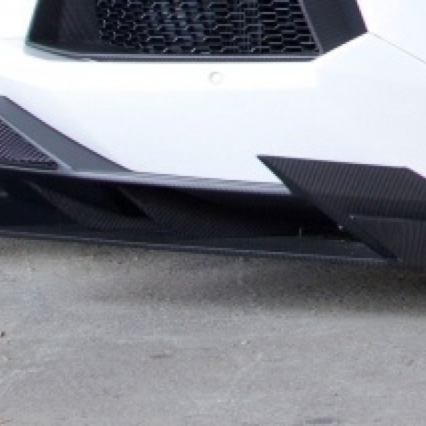 Карбоновые нижние накладки на диффузор Novitec Style для Lamborghini Aventador