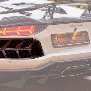 Карбоновые воздухозаборники заднего бампера Mansory Style 2 для Lamborghini Aventador