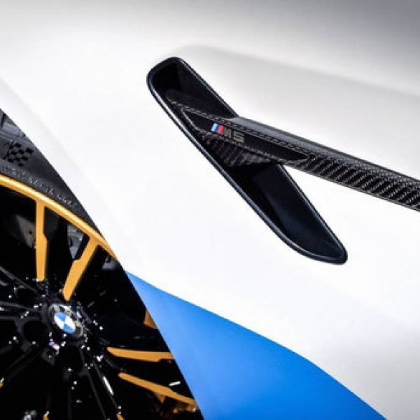 Карбоновые жабры в передние крылья для BMW M5 F90