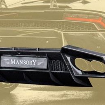 Карбоновый диффузор v2 Mansory Style для Lamborghini Huracan