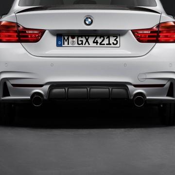 Карбоновый диффузор заднего бампера Performance Style для BMW 4 series