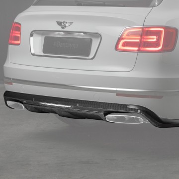 Карбоновый диффузор заднего бампера для Bentley Bentayga Копия