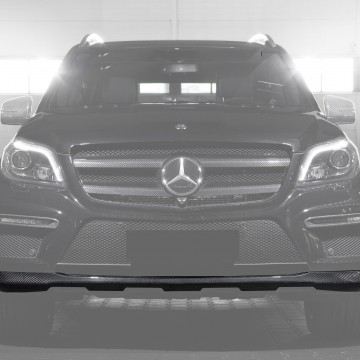 Карбоновый спойлер переднего бампера 63 AMG Style для Mercedes-Benz GL-class X166
