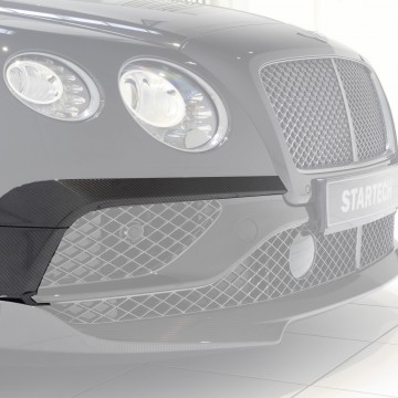Карбоновый спойлер переднего бампера Startech Style для Bentley Continental