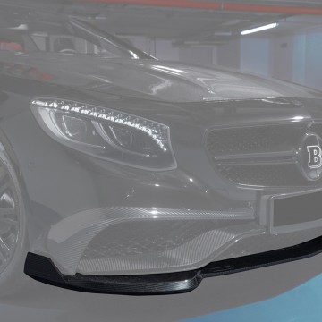 Карбоновый спойлер переднего бампера для Mercedes-Benz S-class S63 AMG Coupe C217