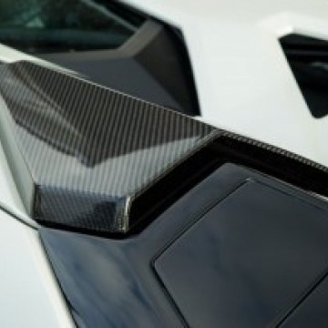 Карбоновый воздухозаборник на крышу Novitec Style для Lamborghini Aventador