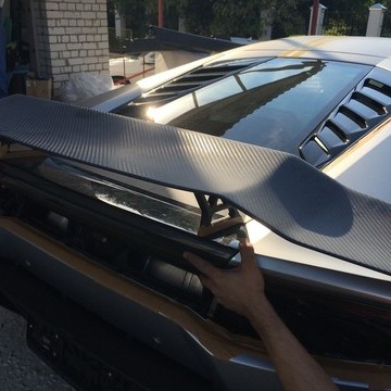 Карбоновое антикрыло v2 Mansory Style для Lamborghini Huracan