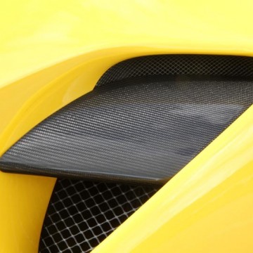 Карбоновое покрытие на боковую стенку с воздушной направляющей Novitec Style для Ferrari для Ferrari 488 GTB