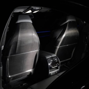 Карбоновые накладки на спинки сидений CF-Art для BMW M5 F90 Sedan