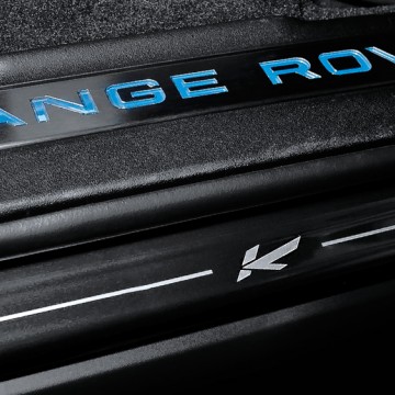 Накладки на пороги Kahn Design для Land Rover Range Rover Evoque 2-х дверная