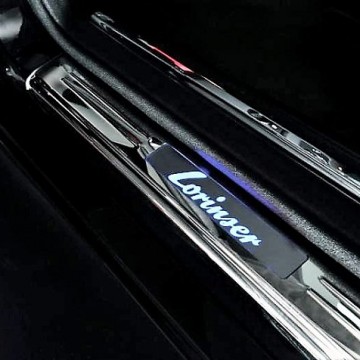 Внутренние пороги с логотипом Lorinser для Mercedes-Benz S-Class W222 2017+
