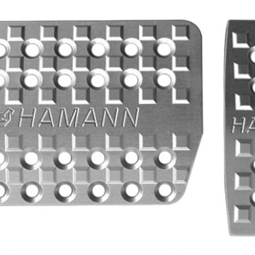 Накладки из алюминия на педали Hamann для Porsche Macan