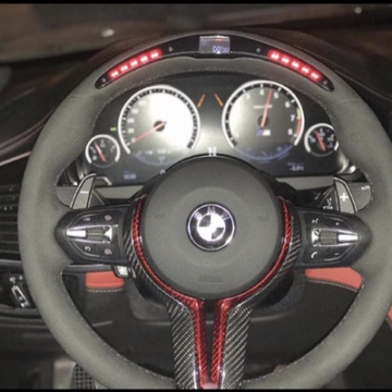 Карбоновая вставка в М Performance руль для BMW X5 M F85