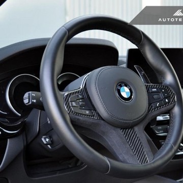 Накладка на руль AutoTecknic для BMW X3 G01, X4 G02