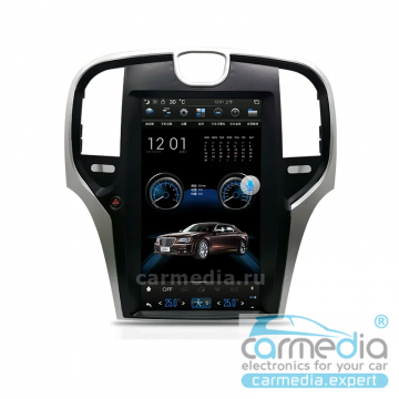 Штатное головное устройство Carmedia NH-1301-P6-8 Tesla-Style для Chrysler 300C
