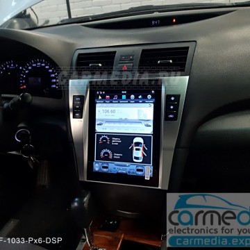 Штатное головное устройство Carmedia ZF-1033-DSP-X6 Tesla-Style для Toyota Camry V40/V45