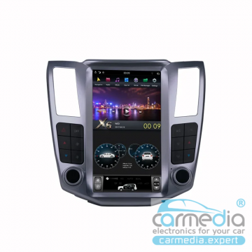 Штатное головное устройство Carmedia ZF-1278-DSP-X6 Tesla-Style для Lexus RX