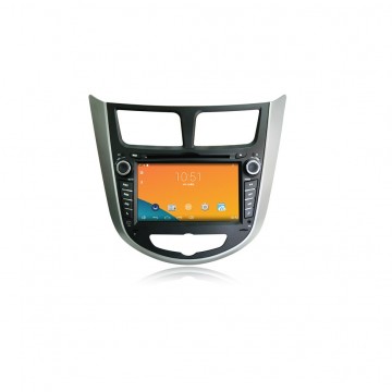 Штатная магнитола Newsmy Carpad Duos DT3244S-H для Hyundai Solaris, Verna