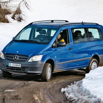 Шторы Spezo двухслойные для Mercedes-Benz Vito (сверхдлинный кузов)
