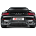 Катбэк выхлопной системы Akrapovic для Porsche 911 Turbo и Turbo S